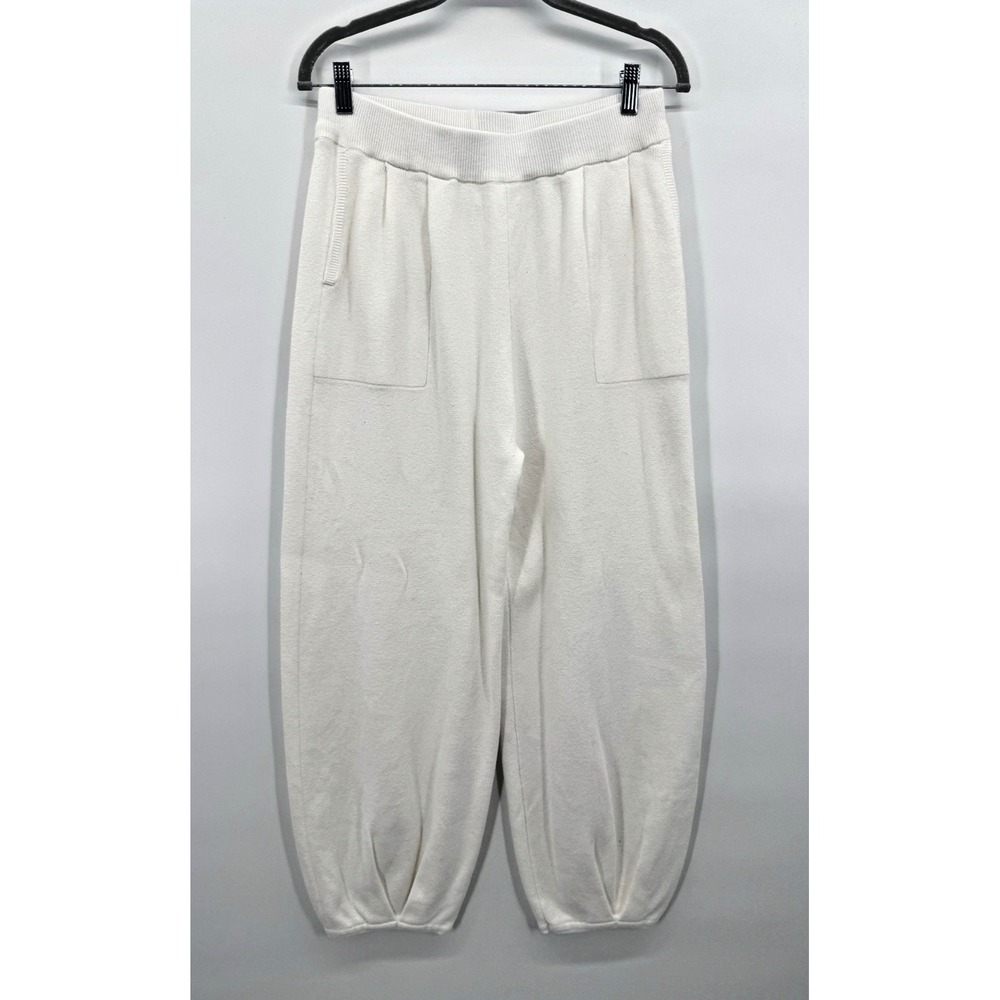 Womens XL Pant Casual Knit Barrel Harem Boho Cozy Lounge Stretch Yogi Yoga Baggy